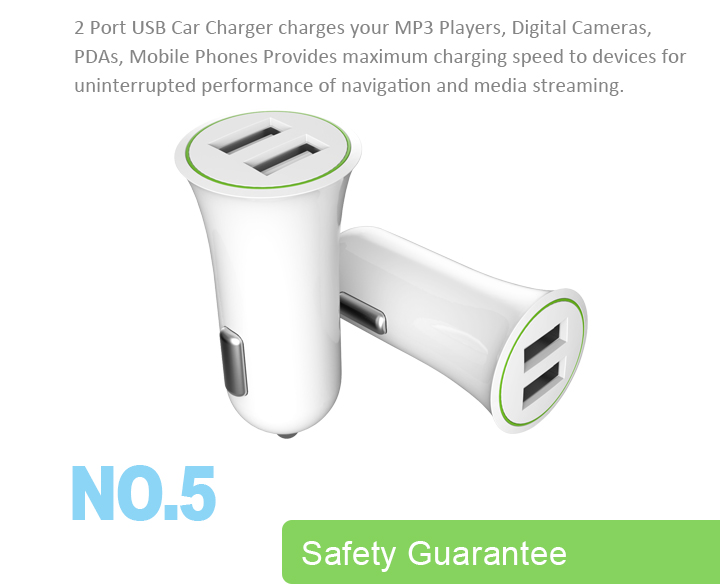 usb 12v/24v car charger for phone accessories