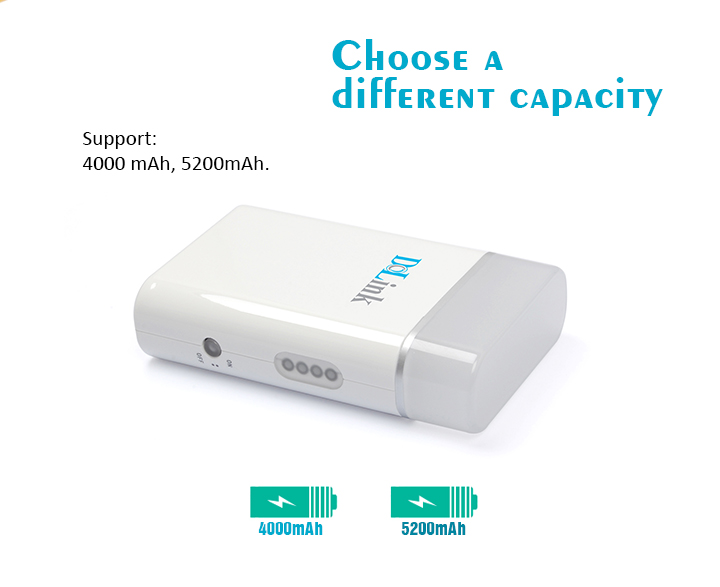 5200mAh Fast Charging High Capacity External compact power bank with CE, FCC and RoHS